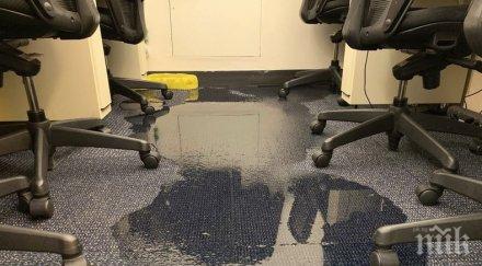 вода проливните дъждове вашингтон предизвикаха частични наводнения белия дом метрото