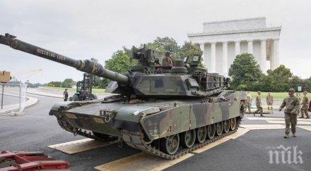 сащ руска държавна медия подиграва американския военен парад случай юли