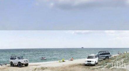 джипове налазиха плаж паша дере варна