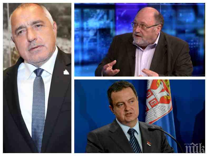 БАЛКАНСКИ КОТЕЛ! Евродепутатът Александър Йорданов с горещ коментар за скандала с Дачич: Сърбите трябва да се водят по нас, по локомотива