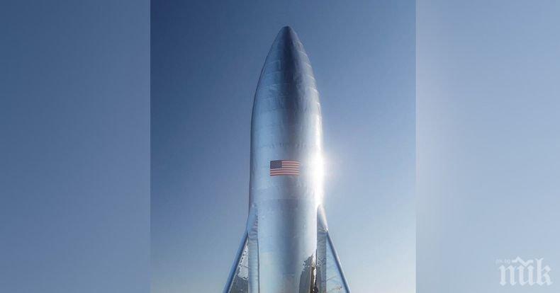 Авария: На площадката за тестове на комсическия кораб Starship избухна пожар