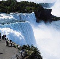 Мъж оцеля след падане от 57 метра в бушуващите води на Ниагарския водопад (ВИДЕО)