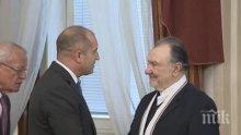 Актьорът Васил Михайлов получи най-високото държавно отличие