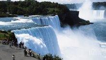 Мъж оцеля след падане от 57 метра в бушуващите води на Ниагарския водопад (ВИДЕО)