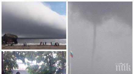 бедствие торнадо шокира туристи равда видео снимка