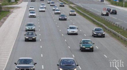 важно спират движението участък автомагистрала хемус един час