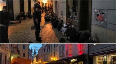 първи подробности мелето братислава станало заради полските фенове привържениците левски били два видео