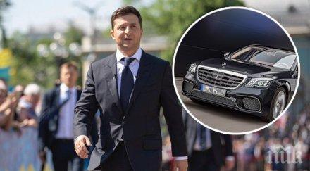 ужас кортежът зеленски удари автобуси деца видео