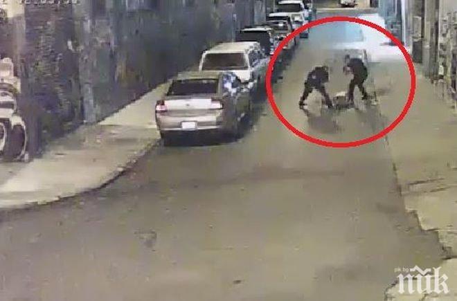 Тълпа преби до смърт мъж, откраднал кола с три деца в Пенсилвания