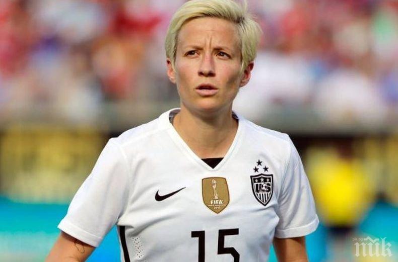 Американска футболистка с нова остра реакция срещу Доналд Тръмп
