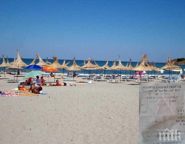 МЕРКИ: Глобяват концесионера на Нестинарка заради цените на чадърите