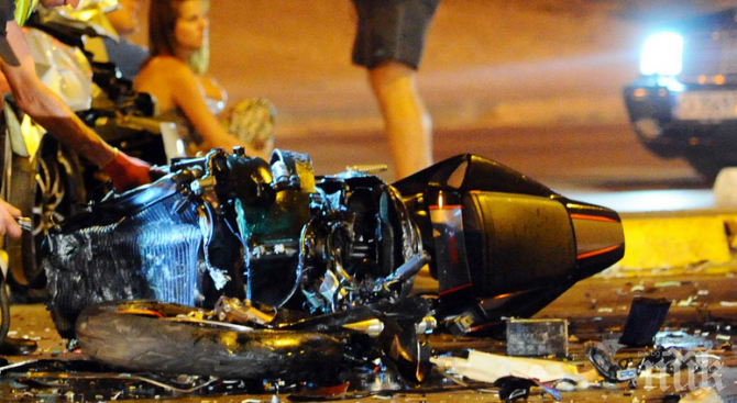 ДРАМА: 16-годишен бере душа след катастрофа с мотоциклет край Радомирци