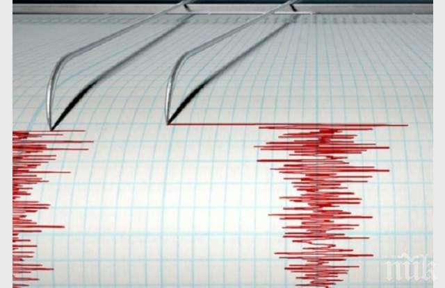 ОТ ПОСЛЕДНИТЕ МИНУТИ! Земетресение с магнитуд 4,7 по Рихтер залюля Западна Гърция