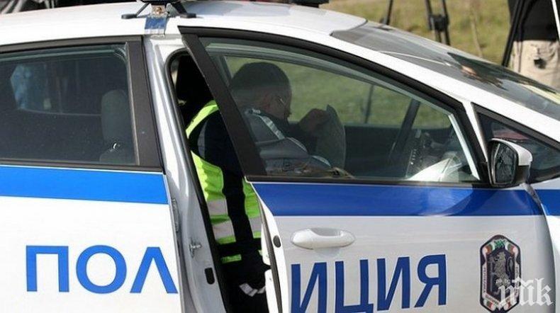 Хулиган поздрави полицаи със среден пръст в Пловдив, секнаха му усмивката веднага