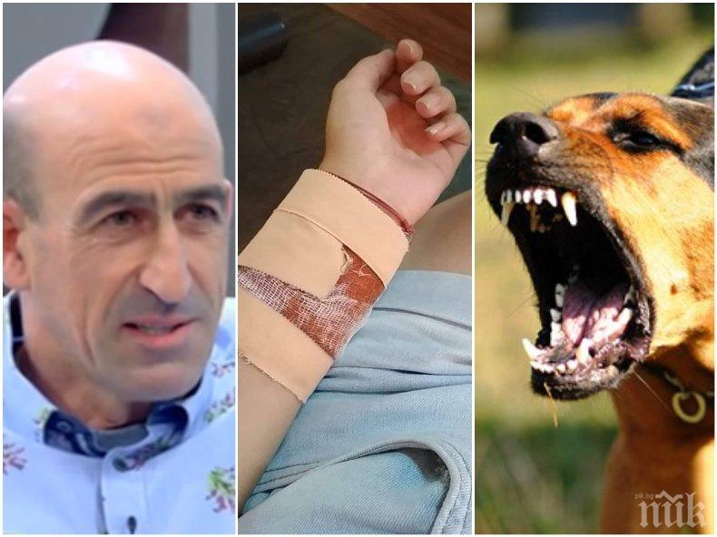 СКАНДАЛНО: Кучета на Лечков наръфаха момиче! Голяма работа, случва се, казва бившата футболна звезда 