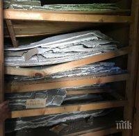 Откриха уникални стенописи, свалени от паметници на културата в Пловдив