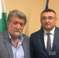 Вежди Рашидов и министър Маринов обсъдиха културния трафик
