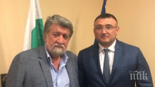 Вежди Рашидов и министър Маринов обсъдиха културния трафик