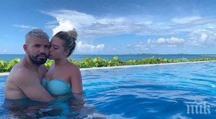 серхио агуеро плаж прасенце снимки