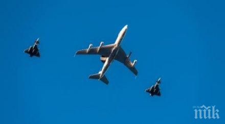 американски летящ радар запали време полет