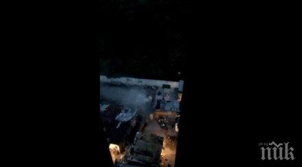 обгазяване роми горят гуми центъра пловдив