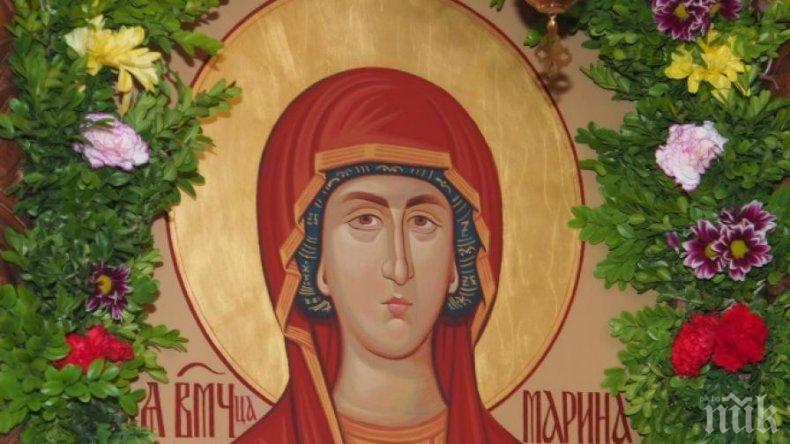 ГОЛЯМ ПРАЗНИК: Почитаме една от обичаните светици в България - черпят и шест хубави имена