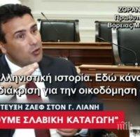 Заев назова кой фалшифицира историята и хвърли Македония в 