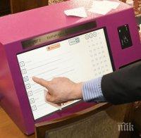 Комисията по правните въпроси гледа отмяната на машинното гласуване
