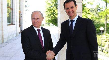 владимир путин обещание президента сирия