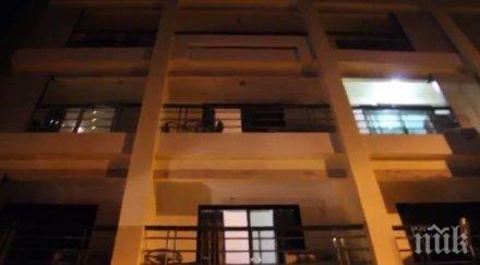 хулиган гърми безразборно газов пистолет балкона отърва 200 лева глоба