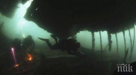 водолази откриха потънал кораб втората световна война бреговете щата мейн