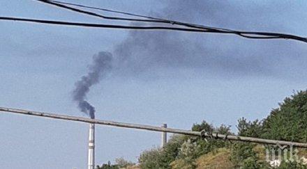 смрад комин тец два дни бълва черни кълба дим трови девня снимки