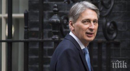 британският финансов министър подава оставка сряда