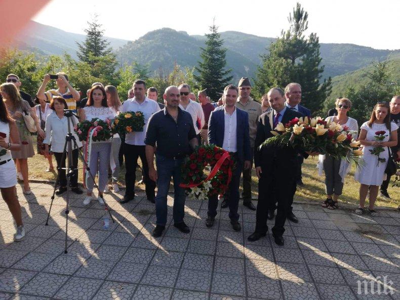 По традиция от ВМРО честваха в Смилево годишнината от Илинденското въстание