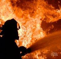 Запалиха боклукчийските камиони на Свиленград