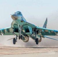 МиГ-29 на Азербайджан падна в Каспийско море