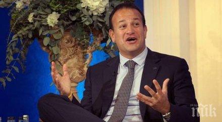 лео варадкар предупреждение брекзит без сделка доведе обединена ирландия