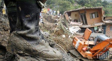 кално свлачище убива китай отнесе къщи