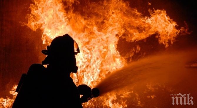 Запалиха боклукчийските камиони на Свиленград