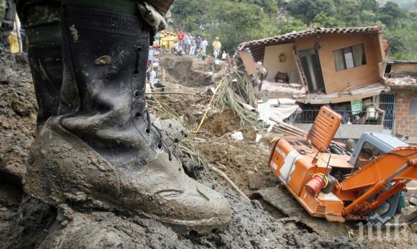 Кално свлачище убива в Китай, отнесе 20 къщи