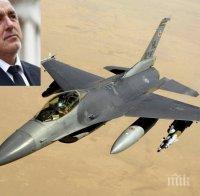 ИЗВЪНРЕДНО В ПИК: САЩ поздравиха Борисов и правителството за Ф-16