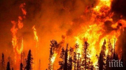 огромен пожар русия димът покри област голяма почти европейския съюз видео