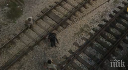 алея самоубиеца пешеходна пътека перник води релси