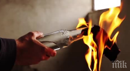 огнен атентант пробваха запалят магазин врачанско