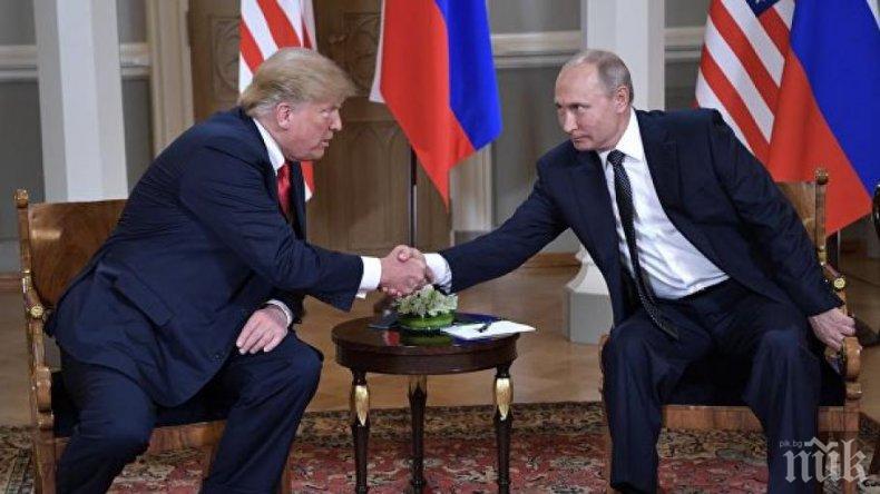 Доналд Тръмп е предложил на Владимир Путин помощ в борбата с горските пожари в Русия