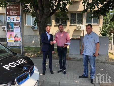 Полицията в Царево погва бандитите с електромобили