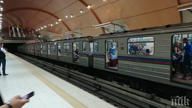 САМО В ПИК: Шок в метрото! Размина се на косъм без опасен инцидент