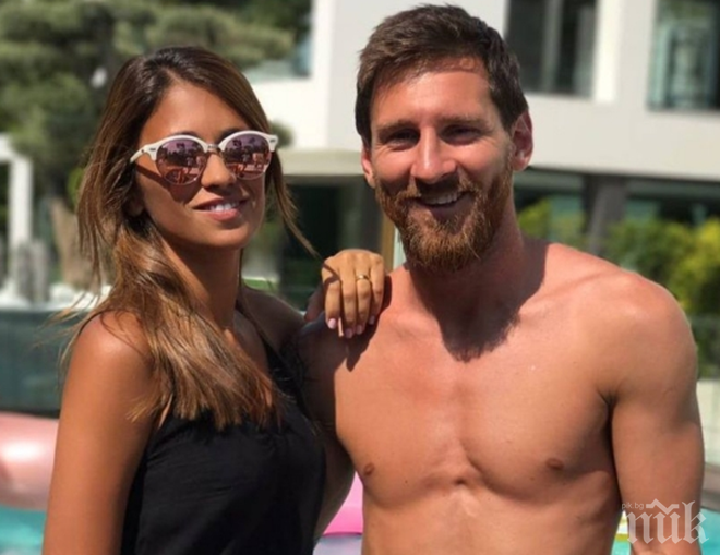 Неприятности за Меси - гардове го спасиха от меле (ВИДЕО)