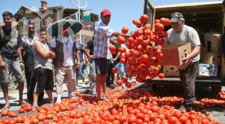 вносният зарзават намалява борсите