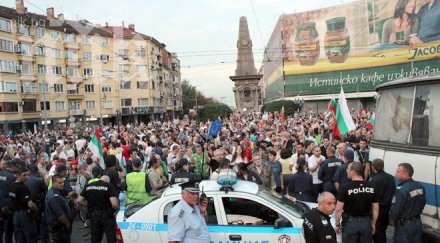 вижте уникални снимки мелето протестиращи полицаи столицата